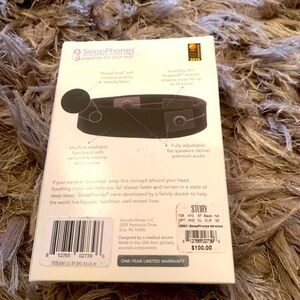 Sleep phones theses are ear phones listen to music or listen to podcasts